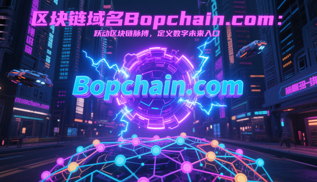 区块链域名Bopchain.com：跃动区块链脉搏，定义数字未来入口