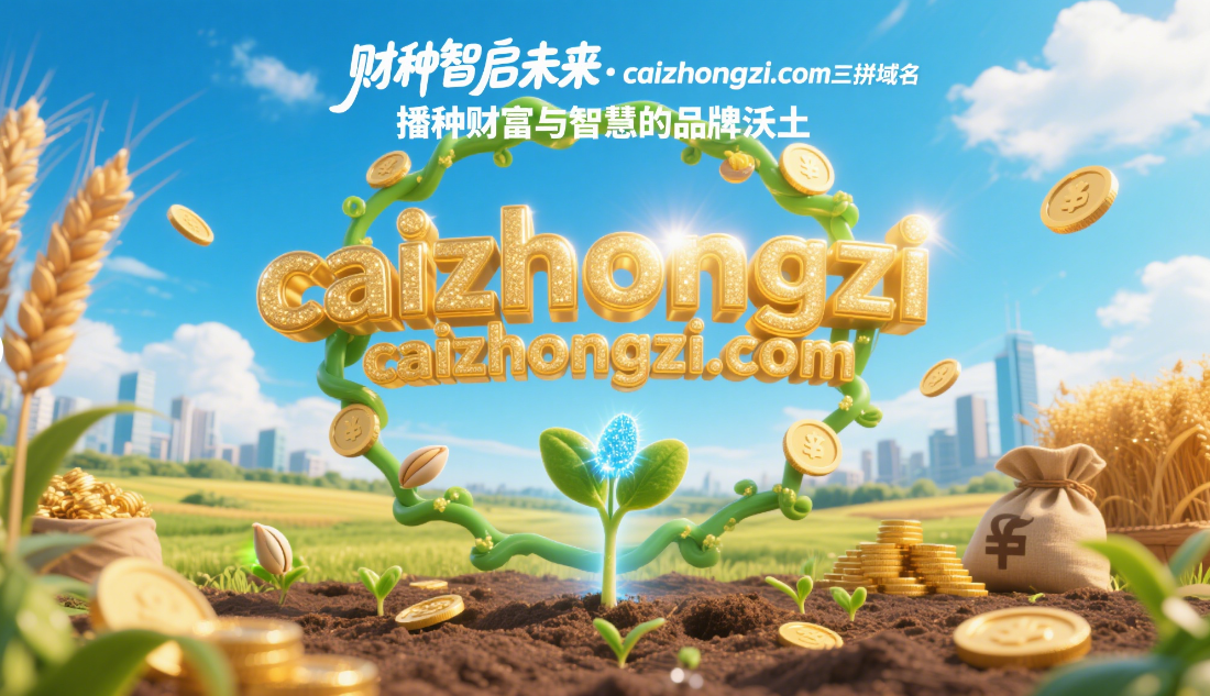 财种智启未来·caizhongzi.com三拼域名，播种财富与智慧的品牌沃土