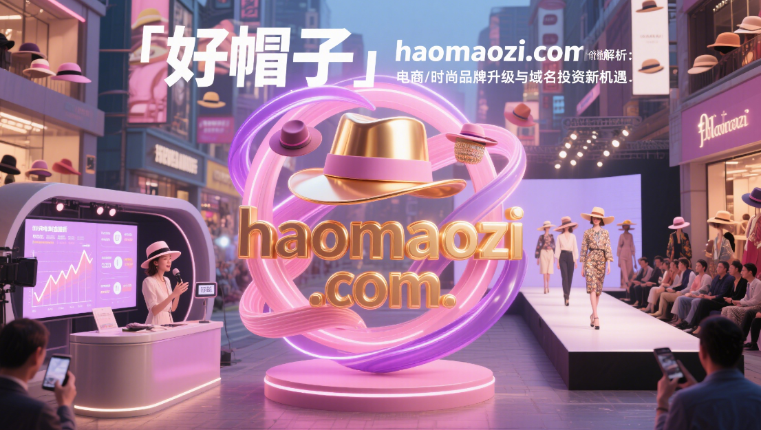 「好帽子」haomaozi.com域名价值解析：电商/时尚品牌升级与域名投资新机遇